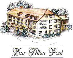 Logo Zur Alten Post Bischofsmais